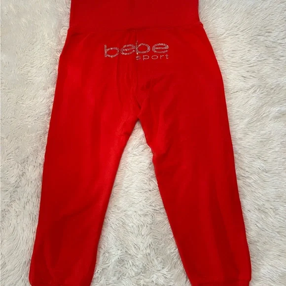 Bebe Sport Logo Capri Jogger / Sweat Set - Picture 9 of 14